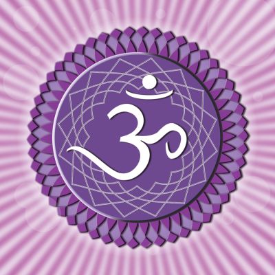 Peinture digitale 7e chakra